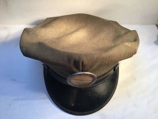 Vintage Rare Texaco Gas Station Attendant Hat Cap Oil Can GM Ford 4 Delco Chevy 3