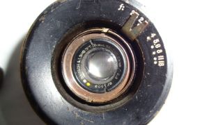 2 Vintage Baltar Lenses 25 mm Yellow Dot Lenses / / Fungus 4