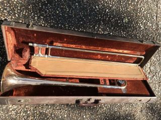 Vintage Olds Trombone With Case