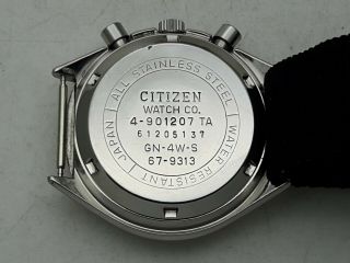 Vintage Citizen SPEEDY Chronograph 67 - 9313 Japan Automatic Cal 8110A Men ' s Watch 9