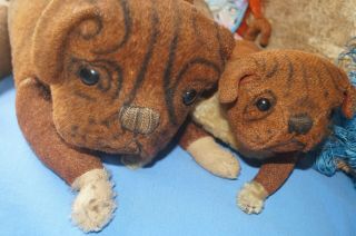 LITTLEST ANTIQUE STEIFF BULLDOG 