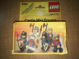 Lego Castle Mini Figures Castle System 6102