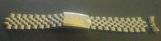 Vintage Rolex USA Stainless Steel Jubilee Watch Band 11