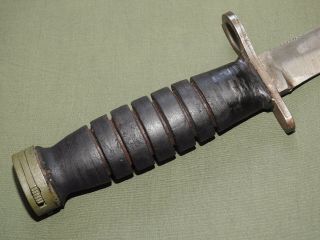 Us Army Usmc Marine Ww2 Utica M - 1 Carbine Bayonet Antique Vtg Gi Fighting Knife