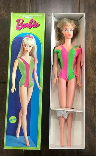 Vintage 1969 Standard/teen - Age Fashion Model Barbie 1190