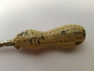 Vintage Antique Planters Suffolk Virginia Lead? Peanut Letter Opener