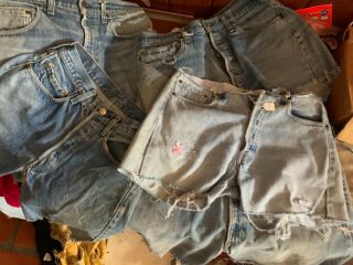 5 Vintage Levi Strauss shorts as we discussed 2