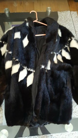 Vintage mink fur coat 3
