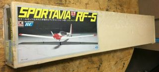 VINTAGE KYOSHO THE SPORTAVIA RF - 5 RC MODEL AIRPLANE KIT 2