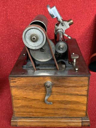 Antique COLUMBIA TYPE A GRAPHOPHONE PHONOGRAPH Cylinder Record Player 7