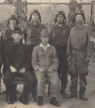 12 WW2 Japan Navy air forces Photo Kamikaze pilots and Officers 3