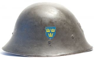 Swedish Army M 1921 Steel Helmet №1