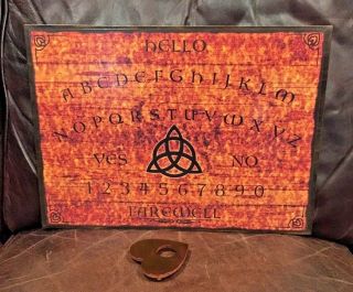 Deluxe Ancient Triquetra - Portals To The Beyond Spirit Board - 2005 Ouija Board