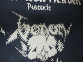 VENOM METALLICA 1983 Rare Concert Poster Vintage Metallica Collector Grail 3
