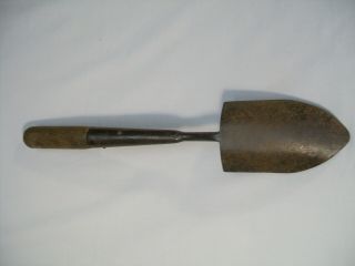 Large Vintage Heavy Garden Hand Trowel Tool
