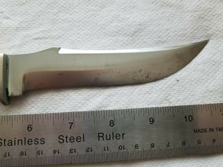 an Old Vintage Case Sheath Knife in a Custom Leather Sheath 3