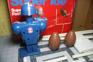 Vintage 1976 Schaper Jock Toe Football Game Toy with Box 3