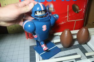 Vintage 1976 Schaper Jock Toe Football Game Toy with Box 4