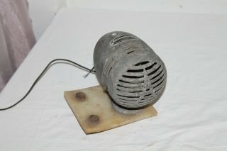 Vintage Federal Sign And Signal Siren Model 0 Police Fire 12v Dc