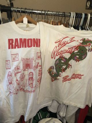 Ramones Vintage T Shirt Mens L/xl