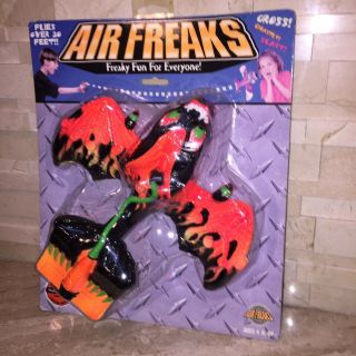 Air Freaks Flame Thrower Flying Vintage Toy