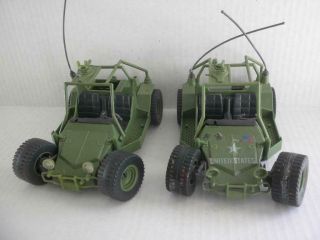 2 Vintage Gi Joe Awe Striker Truck Jeep Parts 1985 Military