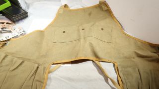 Wwii Us Army Air Corps Force Mechanics Apron Canvas Type B2