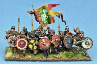 28mm Saxon Thegn Infantry,  Gripping Beast Plastics,  Swordpoint,  Ancients,  Saga 2
