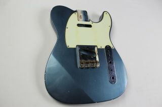 Mjt Official Custom Vintage Age Nitro Guitar Body By Mark Jenny Vtt Placid Blue