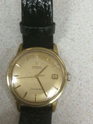 Rare Vintage Omega Seamaster Auto Cal 562 Date C1960s