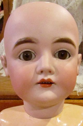 Antique 25 " German Bisque Kestner 164 Doll On Signed Body In Finish