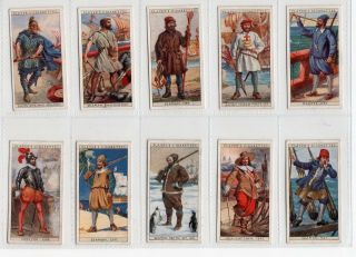 Complete Set Of 50 Vintage British Navy Cards From 1930