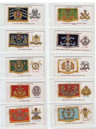 Complete Set Of 50 British Military Tobacco Cards From 1924