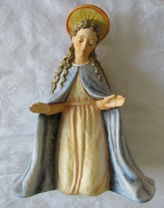 Vintage 1968 Goebel Mj Hummel 260 A Madonna Mary Nativity Figurine