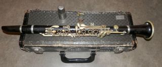 Vintage Noblet Paris Wood Eb Soprano Clarinet Noreserve
