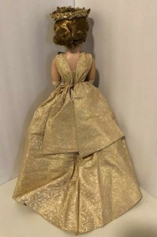 20” 1950’s Madame Alexander Cissy Queen Elizabeth Coronation Doll - Tagged 4