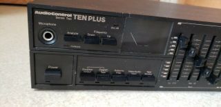 Vintage AudioControl Series Two Ten Plus Stereo Octave Equalizer 3