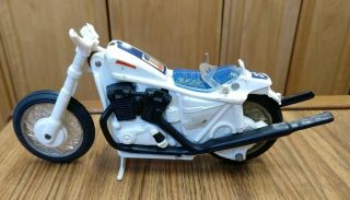 Vintage Evel Knievel Friction Motorcycle,  Ideal 1972,