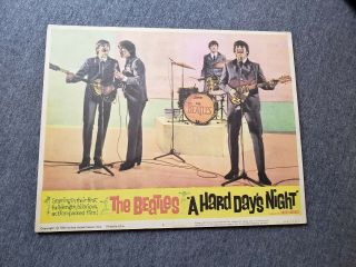 Vintage Rare Beatles 1964 Hard Day 