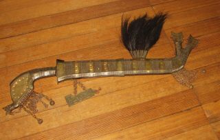 Antique Sword Borneo ? Indonesia ? Philippines ? Tribal Large