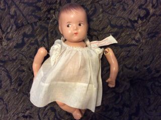 Dionne Quintuplets Dolls - Madame Alexander - Complete Set of 5 In Crib - Some TLC 12