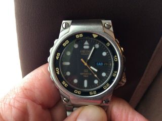 Vintage Seiko Sport 150 5h23 - 6379 Rotating Bezel Diver Watch
