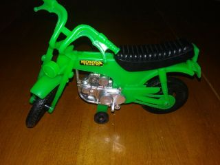 Vintage Honda Trail 70 Htf Green Plastic Toy Motorcycle Processed Plastic Co
