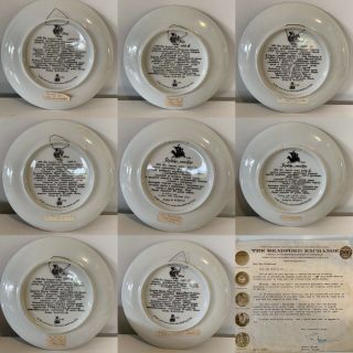 Russian Legends Series Plate 2,  3,  9,  10,  11,  12 SnowMaiden Legend Plate 2 & 4 2