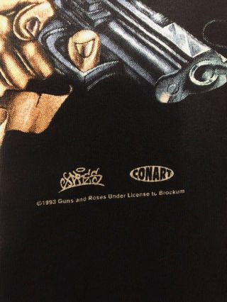 Guns N Roses T - shirt Vintage Drive By Guns Car Live ? @ Like A Suicide 1993 3
