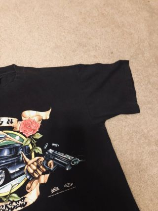 Guns N Roses T - shirt Vintage Drive By Guns Car Live ? @ Like A Suicide 1993 6
