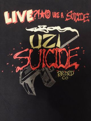 Guns N Roses T - shirt Vintage Drive By Guns Car Live ? @ Like A Suicide 1993 8