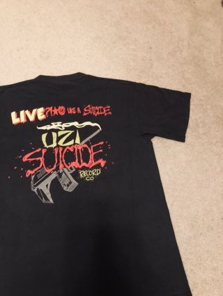 Guns N Roses T - shirt Vintage Drive By Guns Car Live ? @ Like A Suicide 1993 9