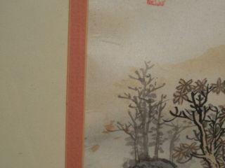 Vintage Chinese Scroll Painting of Landscape 4