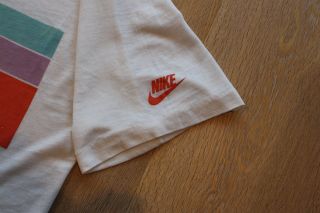 Vintage 80s Nike Steve Prefontaine 6th Memorial 10K Run Size XL VTG 1985 T - Shirt 4